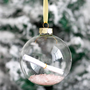 Rose Quartz Manifestation Holiday Ornament Kit