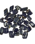 Set of 10 Tumbled Blue Tiger's Eye