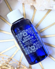 Refresh and hydrate your skin with the Cruz Azul Brightening Toner. Infused with lavender, eucalyptus, and butterfly pea blossoms, this vegan toner balances tone and reduces redness for a radiant glow. Available at Goddess Provisions.