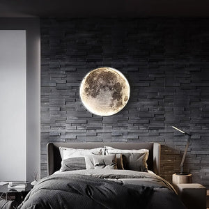 Full Moon LED Wall Light