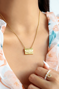 Golden Spell Pocket Necklace