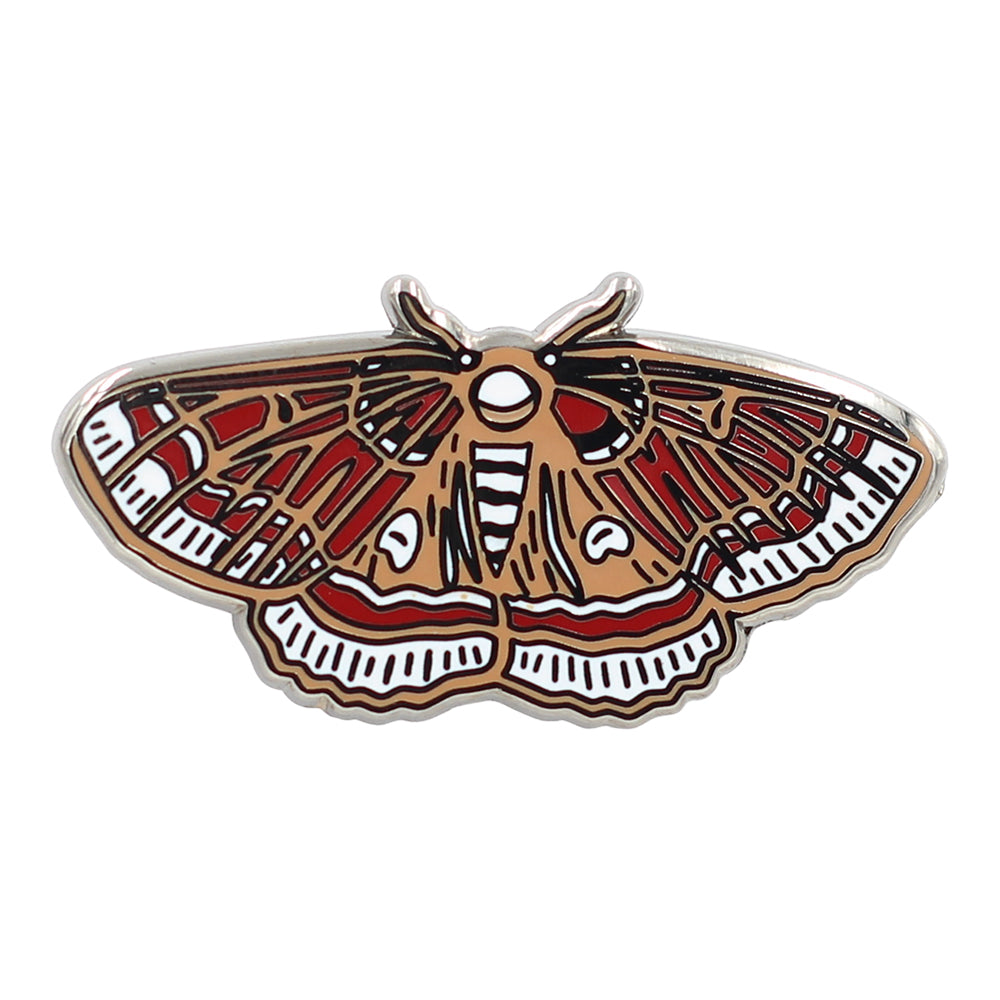 Moth Enamel Pin in 4 Colors