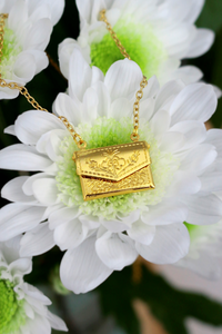 Golden Spell Pocket Necklace