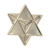 Gold Merkaba Star Enamel Pin