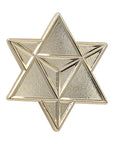 Gold Merkaba Star Enamel Pin