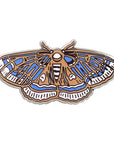 Moth Enamel Pin in 4 Colors