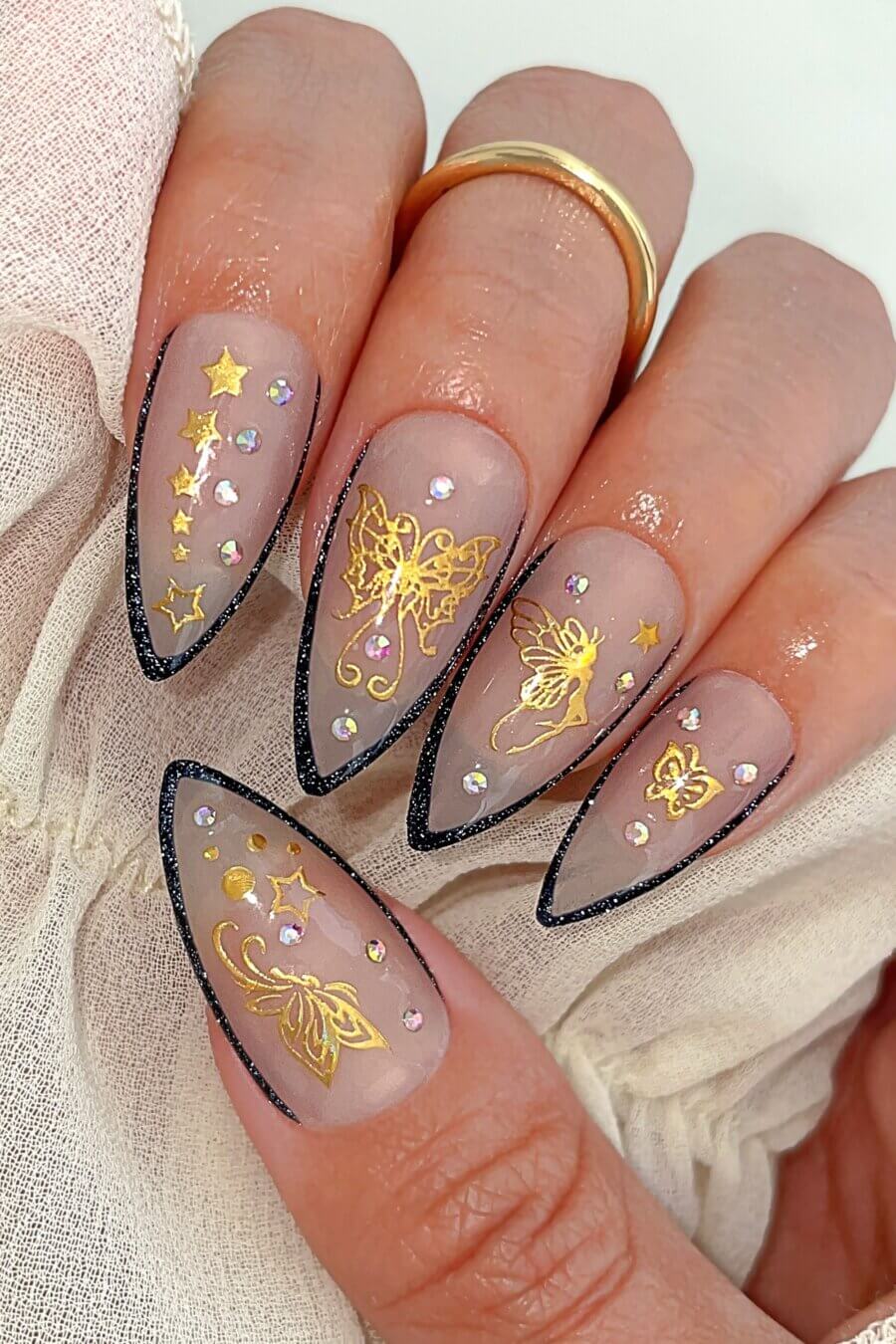 Goddess Provisons | Butterfly Fairy Press On Nails Set