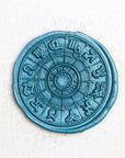 Zodiac Wheel Wax Seal Stamp Set