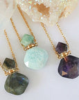 Luxury Mini Crystal Bottle Pendents