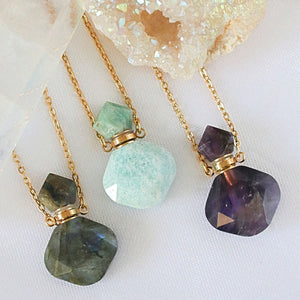 Luxury Mini Crystal Bottle Pendents