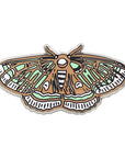 Moth Enamel Pin in 4 Colors