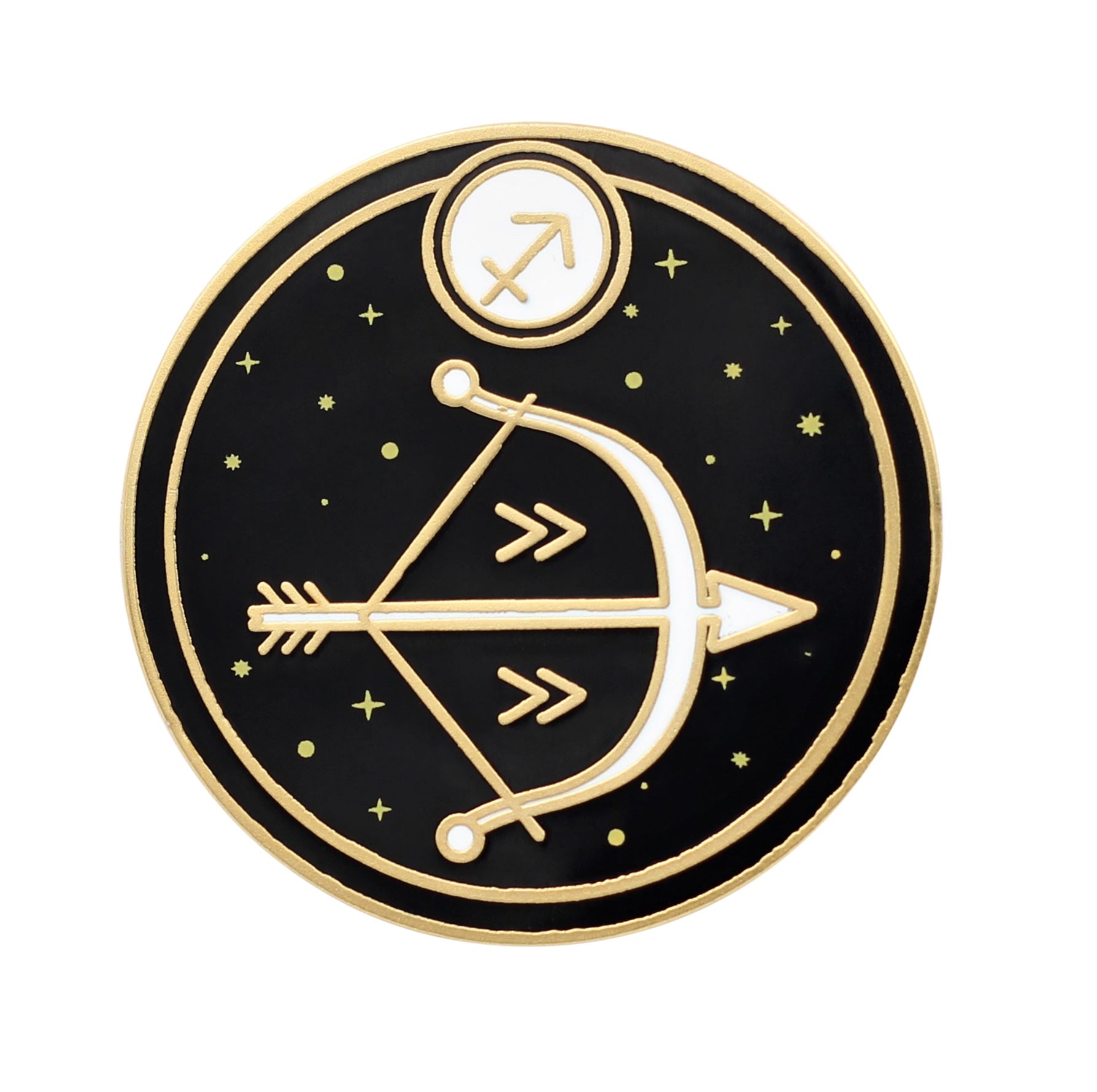 Sagittarius Enamel Pin