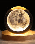 LED Crystal Ball Glowing Galaxy Lamp