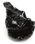 Glazed Ceramic Waterfall Backflow Incense Holder