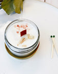 Organic Space Clearing Intention Candle