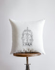 Libra Block Print Pillow