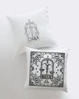 Libra Block Print Pillow