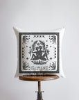 Gemini Block Print Pillow