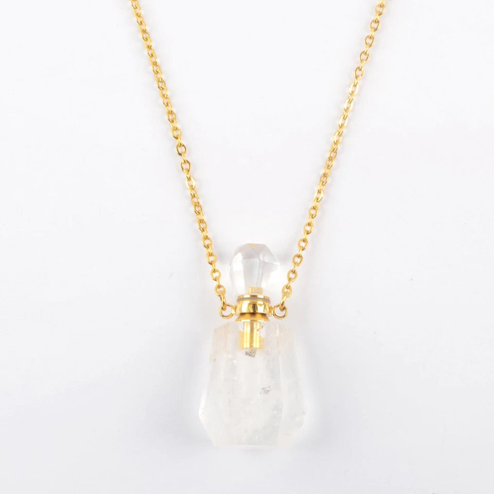 Crystal Aroma Gem Necklace