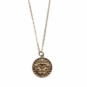 Celestial Talisman Zodiac Necklace