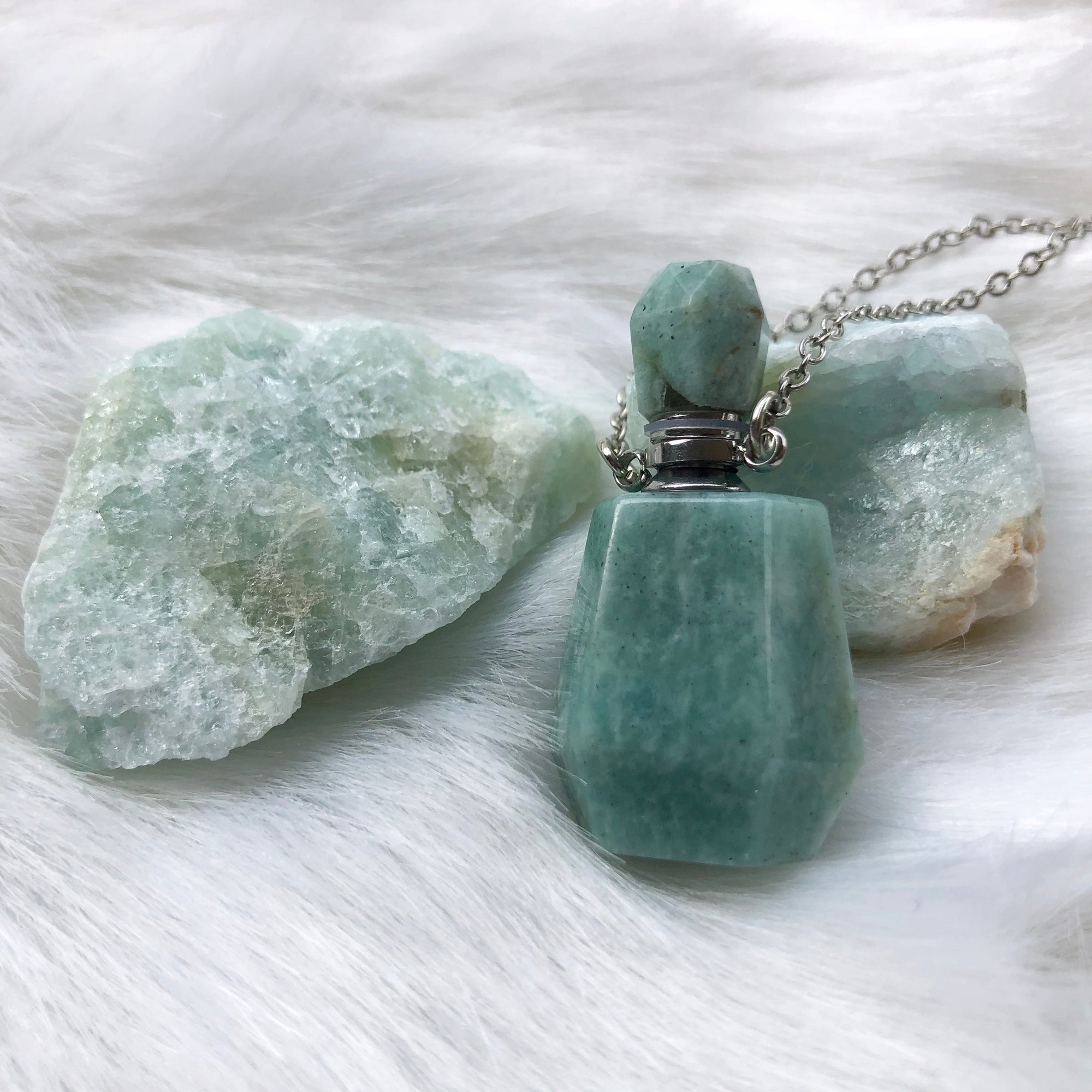 Crystal Aroma Gem Necklace