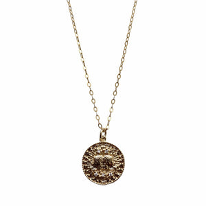 Celestial Talisman Zodiac Necklace