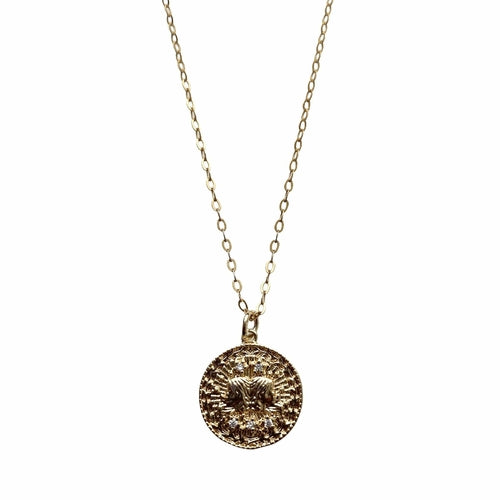 Celestial Talisman Zodiac Necklace