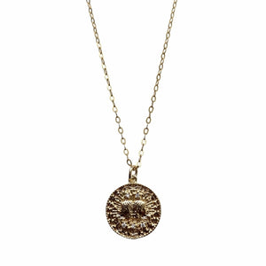 Celestial Talisman Zodiac Necklace