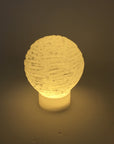 Selenite Bubble Lamp