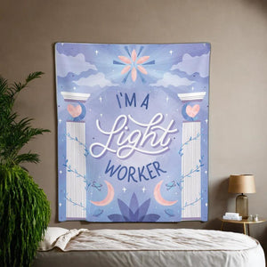 I'm a Light Worker Tapestry