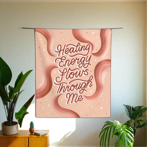 Healing Energy Flows Through Me Tapestry