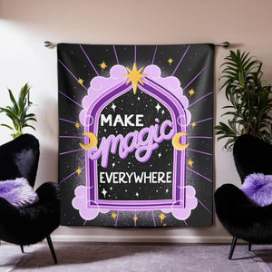 Make Magic Everywhere Tapestry