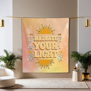 Radiate Your Light Tapestry