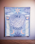 I'm a Light Worker Tapestry