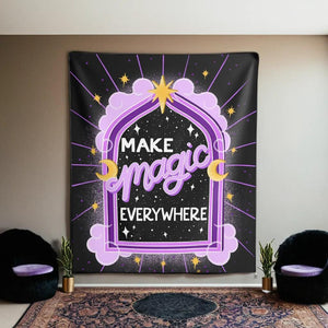 Make Magic Everywhere Tapestry