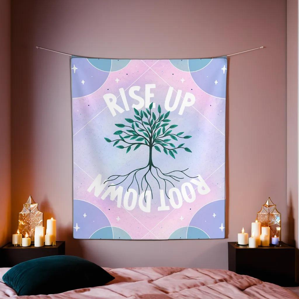 Rise Up Root Down Tapestry