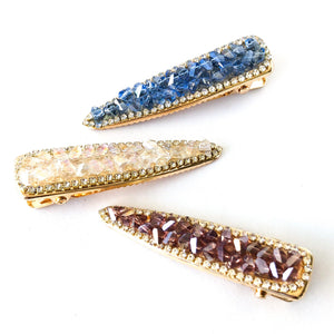 Gem Encrusted Hair Clips