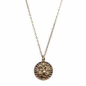 Celestial Talisman Zodiac Necklace