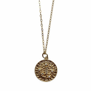 Celestial Talisman Zodiac Necklace