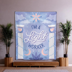 I'm a Light Worker Tapestry