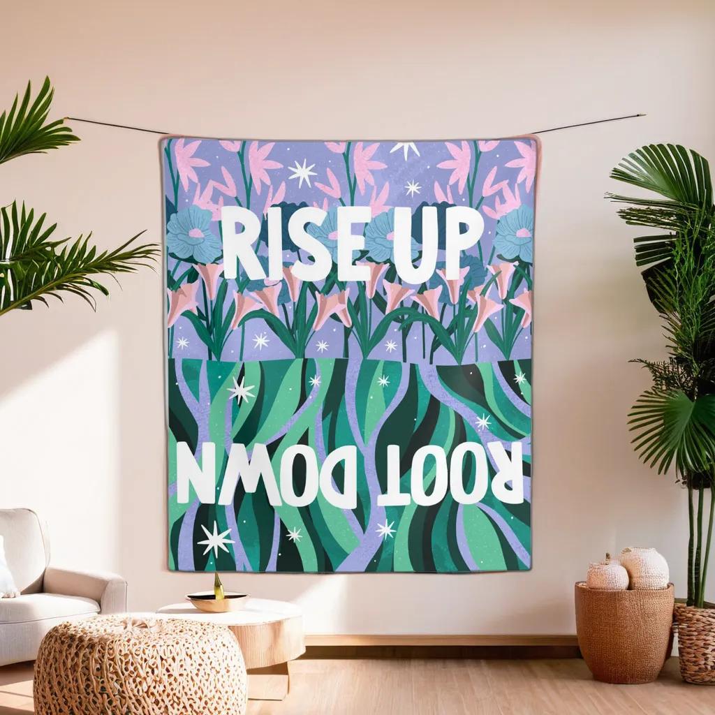 Rise Up Root Down Tapestry