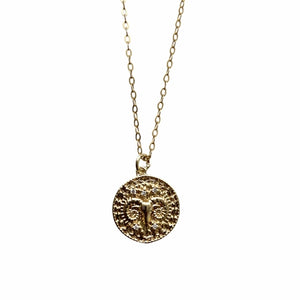 Celestial Talisman Zodiac Necklace