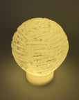 Selenite Bubble Lamp