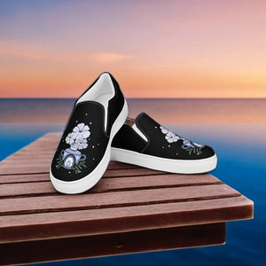 Third Eye Flower Vase Slip-on Shoes