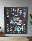 I See the Light in Every Situation Tapestry