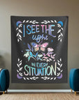 I See the Light in Every Situation Tapestry