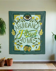 Abundance Flows to Me Tapestry