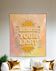 Radiate Your Light Tapestry