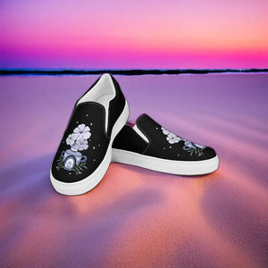 Third Eye Flower Vase Slip-on Shoes