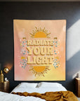 Radiate Your Light Tapestry